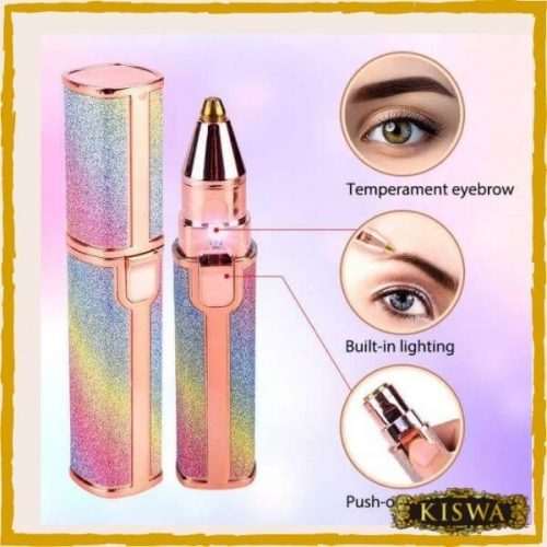 2 in 1 Facial Hair Remover Eyebrow Trimmer